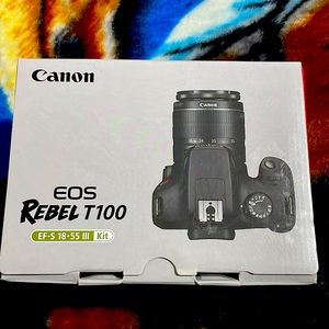 Canon EOS Rebel T100 Digital SLR
Camera with 18-55mm Lens Kit